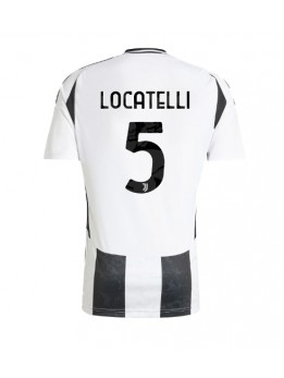 Juventus Manuel Locatelli #5 Heimtrikot 2024-25 Kurzarm